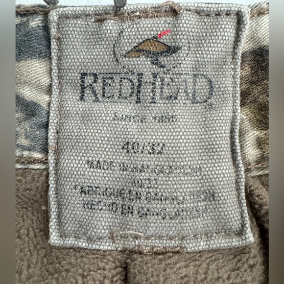REALTREE AP REDHEAD Camo Cargo Pants Sz W40 L32 Hunting Field Trousers Pants - Picture 4 of 16